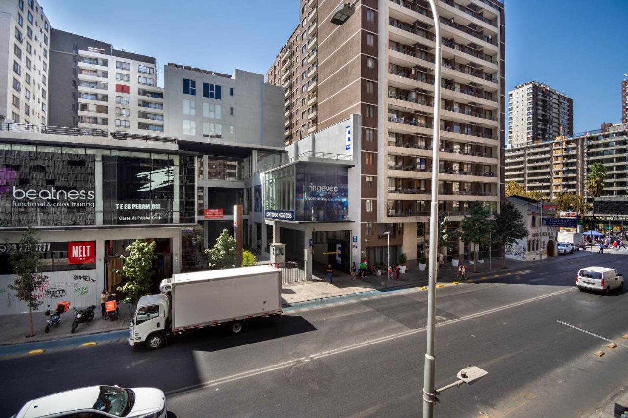Tribeca Twin Room - Studio With Pool, Wifi, Ac Santiago de Chile Zewnętrze zdjęcie
