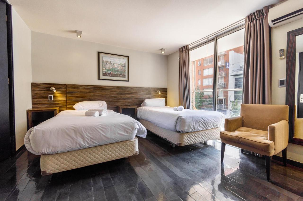 Tribeca Twin Room - Studio With Pool, Wifi, Ac Santiago de Chile Zewnętrze zdjęcie